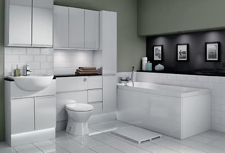 Handle-less Bathroom Doors